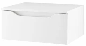 Mobile da bagno sospeso con 2 moduli cassetto e specchio LED - MIXI D