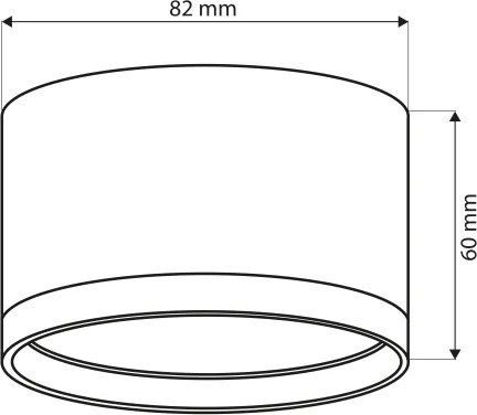 Brilagi - LED Faretto SMOOTH 1xGX53/15W/230V nero