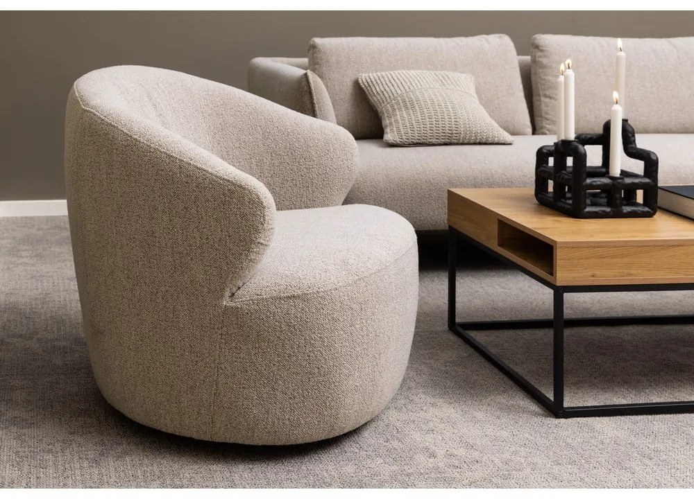 Poltrona beige Westport - Actona