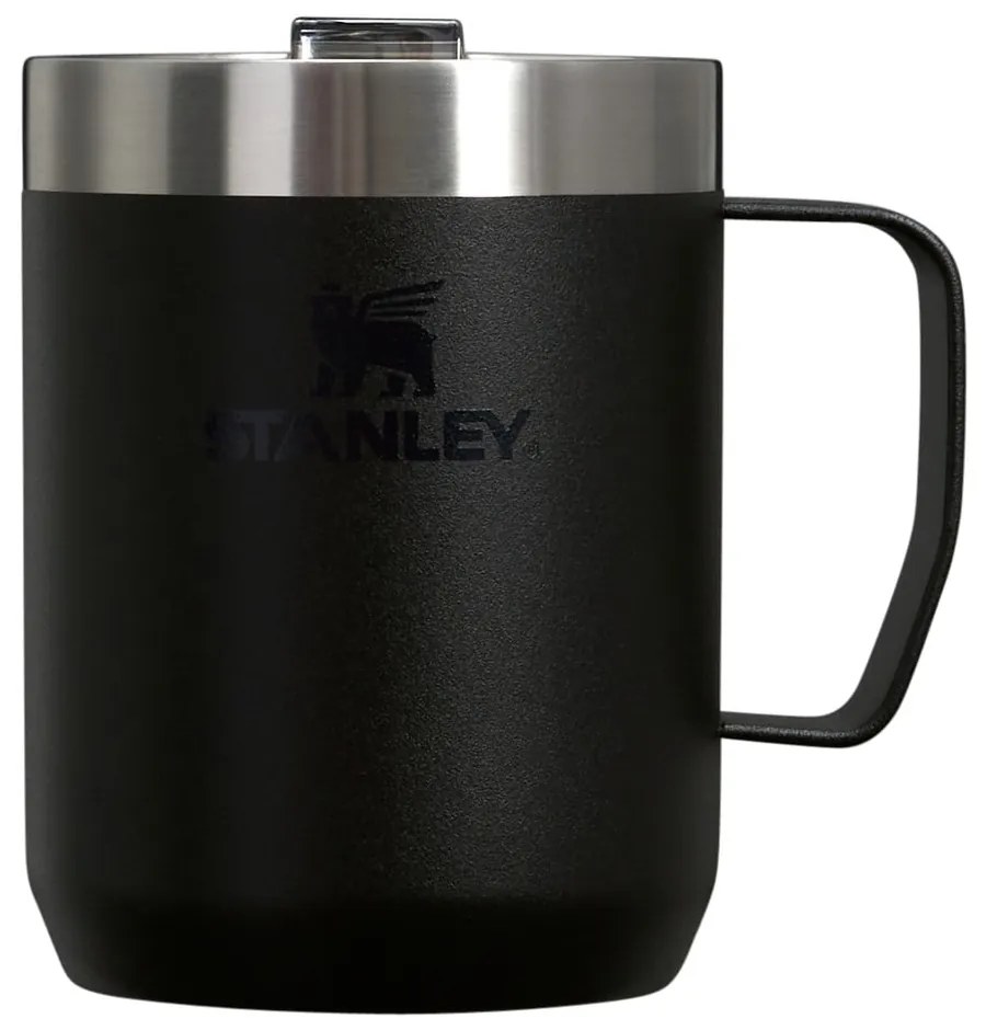 Tazza termica nera in acciaio inox 230 ml Stay-Hot Camp Mug Black – Stanley