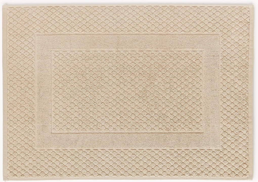 Tappetino da bagno antiscivolo con motivo a nido d'ape Katharina