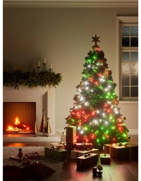 LED RGBW da esterno Catena natalizia ESSENTIALS 250xLED 2x10m 2700-6500K Wi-Fi IP44