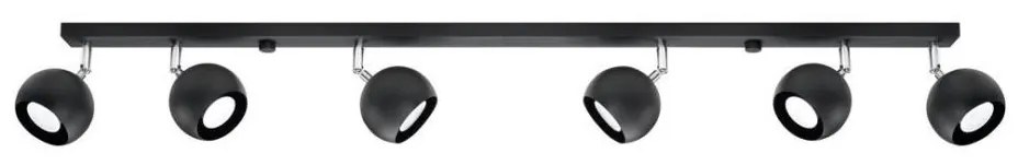 Sollux SL.0448 - Faretto da binario OCULARE 6xGU10/10W/230V