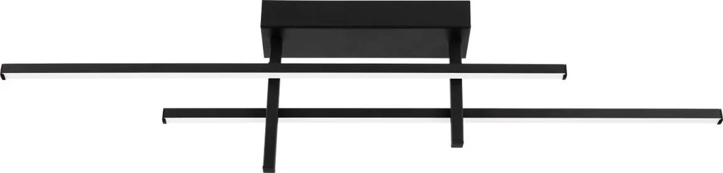 Eglo 901884 - Plafoniera LED TREPILIANO LED/20W/230V nera