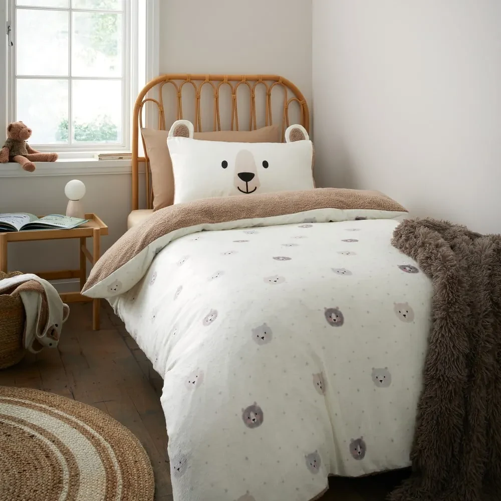 Set di biancheria da letto per letto king size, in morbida microfibra con federe, set copripiumino e federe