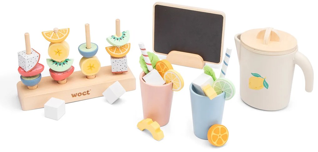 Set da gioco in legno - festa estiva