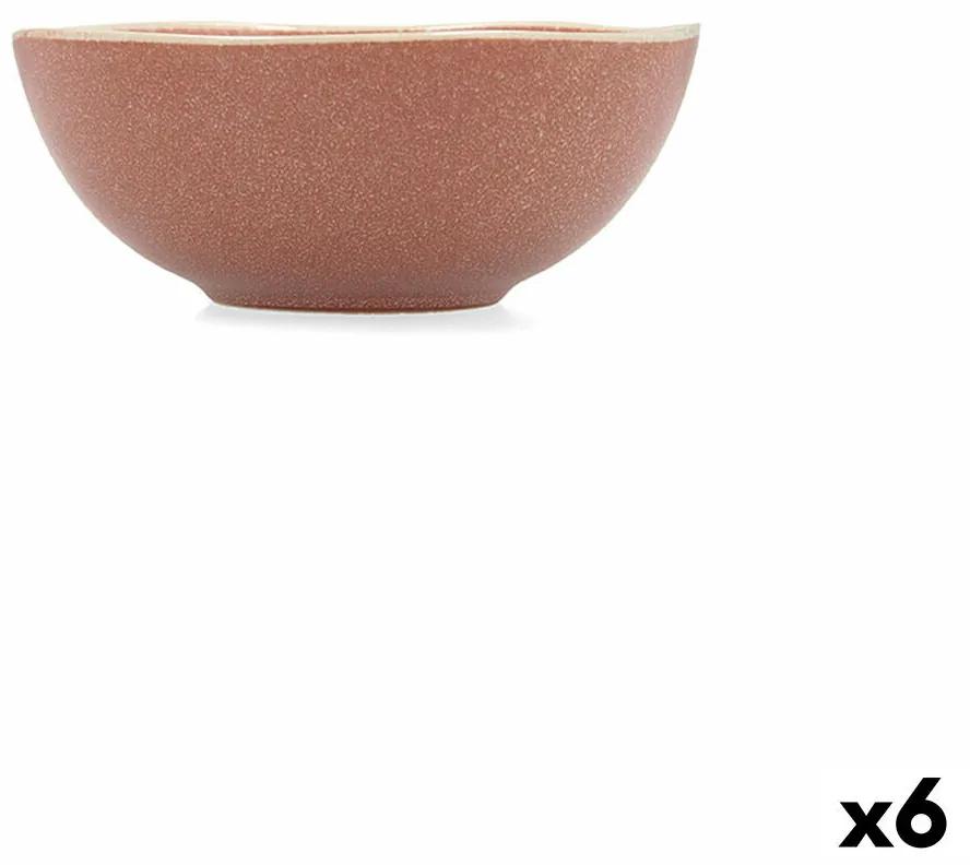 Ciotola Bidasoa Gio 16 x 6,5 cm Ceramica Marrone (6 Unità)