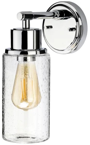 Elstead BATH-MORVAH1-PC - Applique da bagno 1xE27/60W/230V IP44 cromo lucido