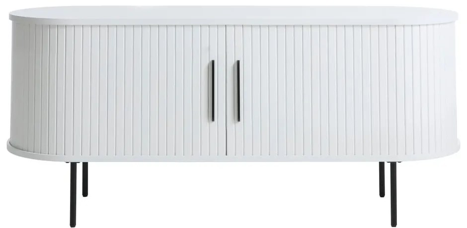 Mobile TV bianco 120x56x40 cm Nola – Unique Furniture