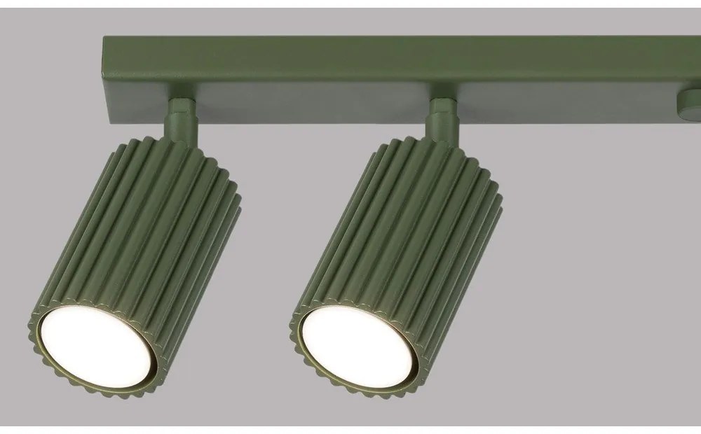 Faretto verde 6,5x117 cm Gleam – Sollux