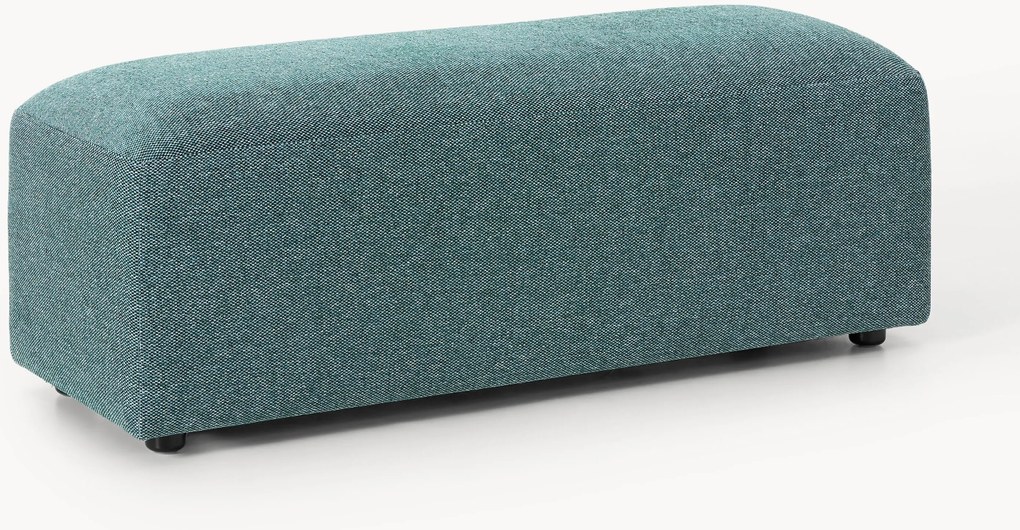 Poggiapiedi XL da divano Melva, larg. 116 x prof. 42 cm