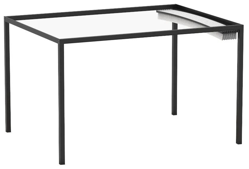 Pergola retrattile motorizzata con led 3 x 3