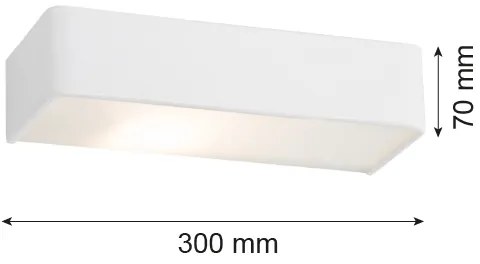 Argon 3072 - Applique RODAN 1xE27/15W/230V