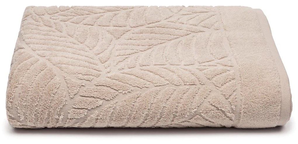 Telo Bagno in Cotone Foglie CM. 100x150 Primanatura Tinta