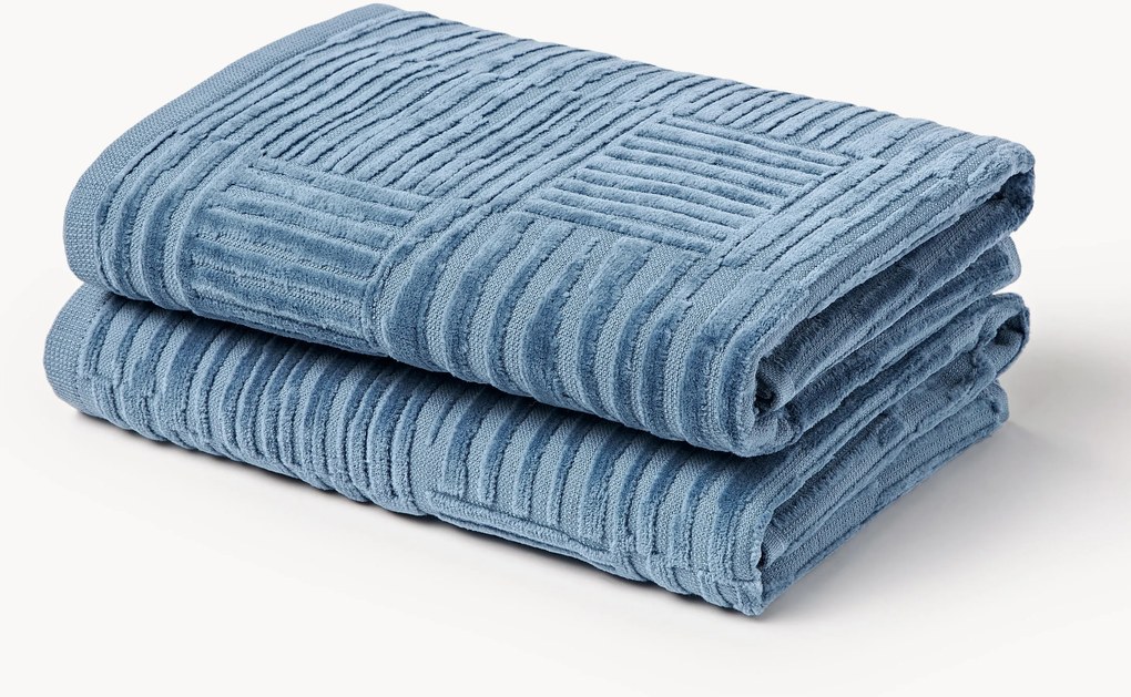 Asciugamano in velluto Petra, varie misure