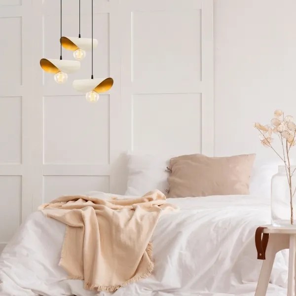 Lampadario su filo SIVANI 3xE27/100W/230V