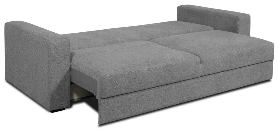 Divano letto grigio 238 cm Resmo - Scandic
