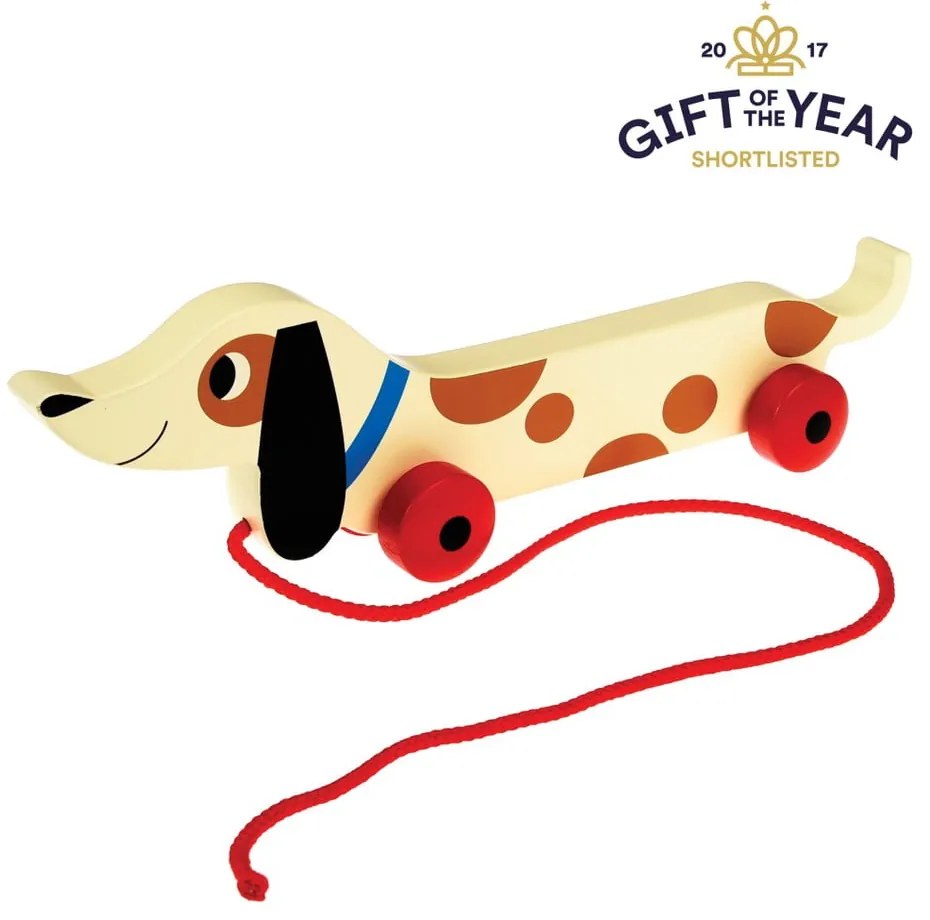 Giocattolo da tirare Charlie the Sausage Dog - Rex London