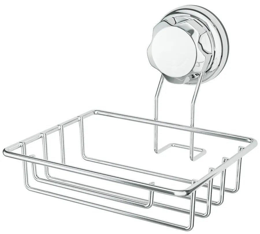 Dispenser di sapone in acciaio autoportante in argento Bestlock Bath - Compactor