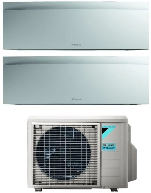 Daikin - Climatizzatore Condizionatore Bluevolution Dual Split Inverter serie emura white iii 9+18 con 2MXM50A R-32 Wi-Fi Integrato 9000+18000 Colore