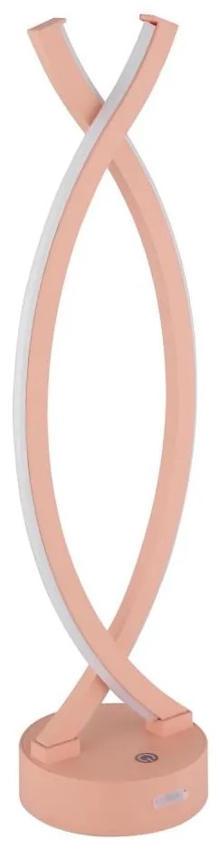 Globo 58457P - Lampada da tavolo LED dimmerabile HELA LED/1W/3,7V rosa