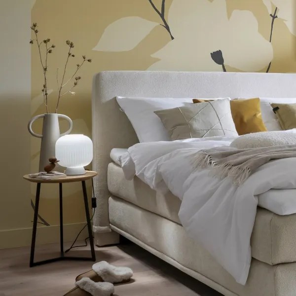 Schöner Wohnen 13573-16 - Lampada da tavolo NAMI 1xE27/25W/230V bianca