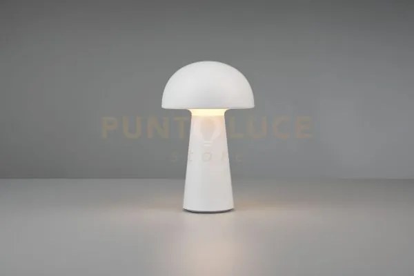 Lennon lampada da appoggio led 2w 180lm, 3000k da esterno fungo ric...