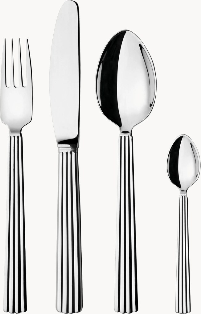 Servizio di posate lucide Bernadotte, varie misure