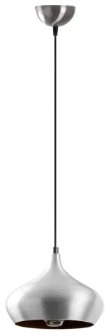 Lampadario a sospensione DODO con cavo, 1xE27/40W/230V, cromo opaco