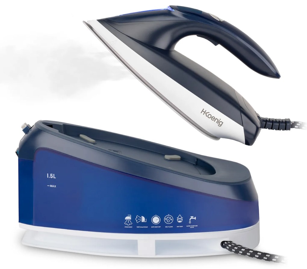 Ferro da stiro con caldaia V7 H.Koenig