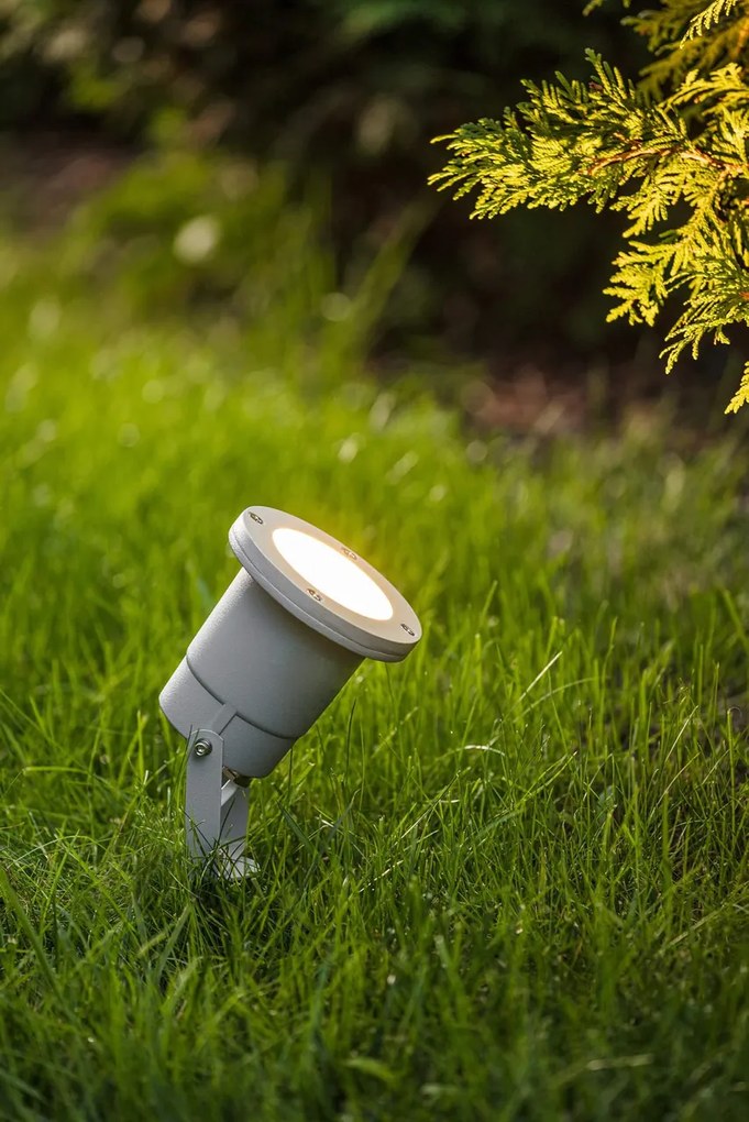 Faretto da Giardino con Picchetto GU10 - Grigio