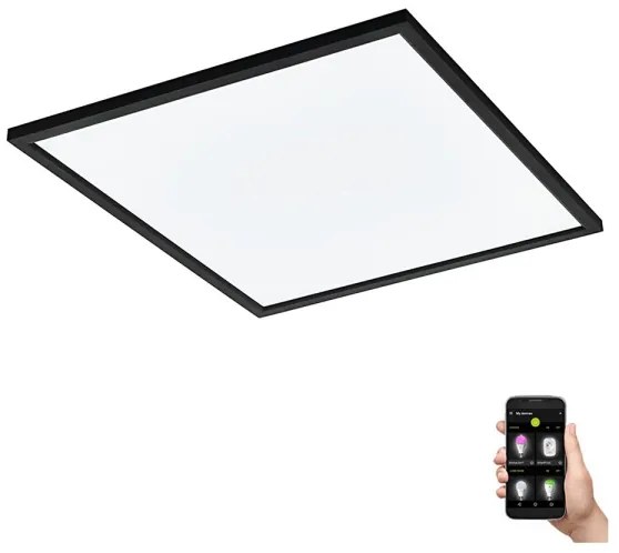 Eglo 31725 - Plafoniera LED dimmerabile SALOBRENA-Z LED/33W/230V nero