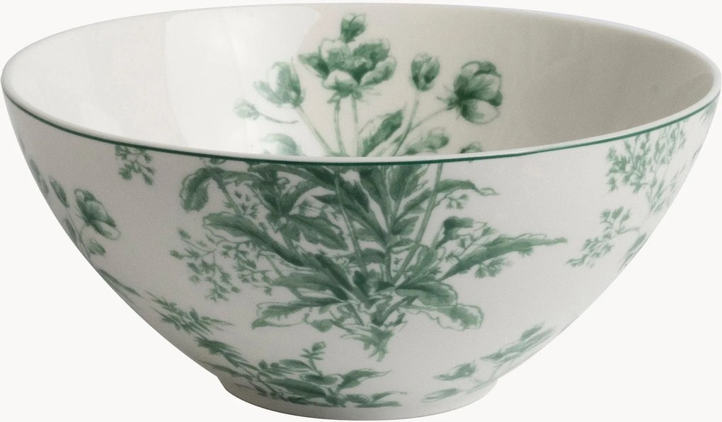 Set di 4 ciotole in porcellana Thurston Bloom