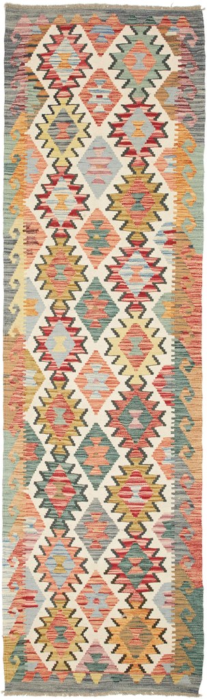 Kilim Tappeto 290x80 (Pakistan) Tessuto A Mano