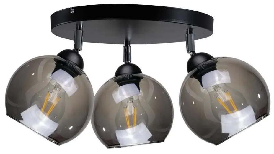 Faretto UNO 3xE27/60W/230V nero