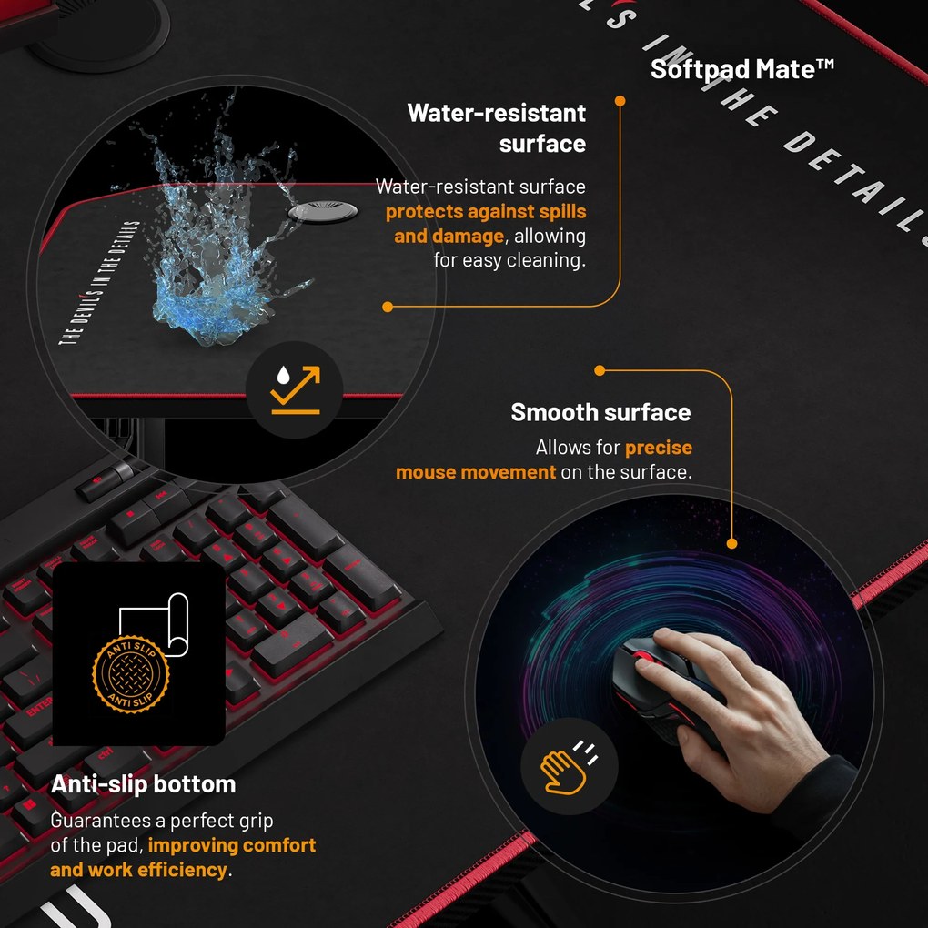 Scrivania da gaming Diablo X-Mate 1400