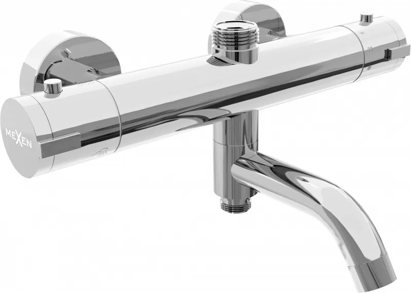 Mexen Kai rubinetto termostatico vasca-doccia, cromo - 77900-00