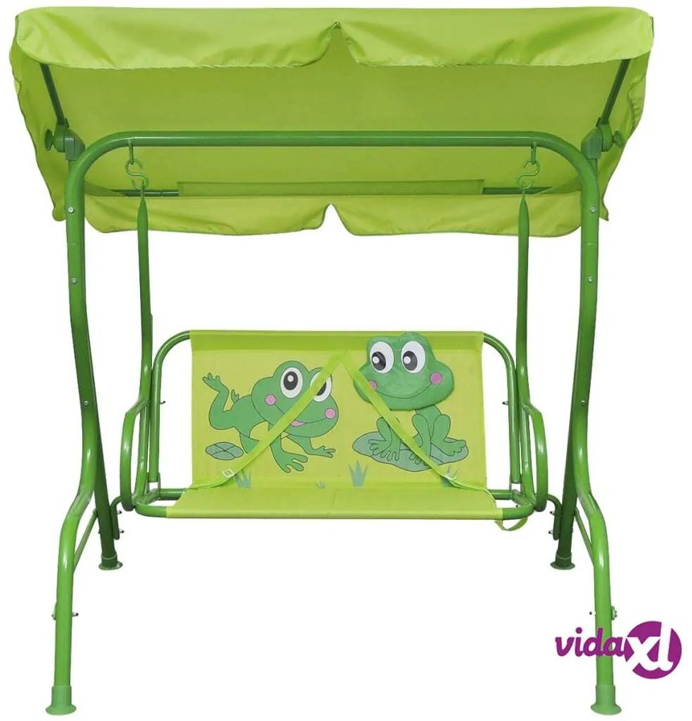 vidaXL Altalena per Bambini Verde