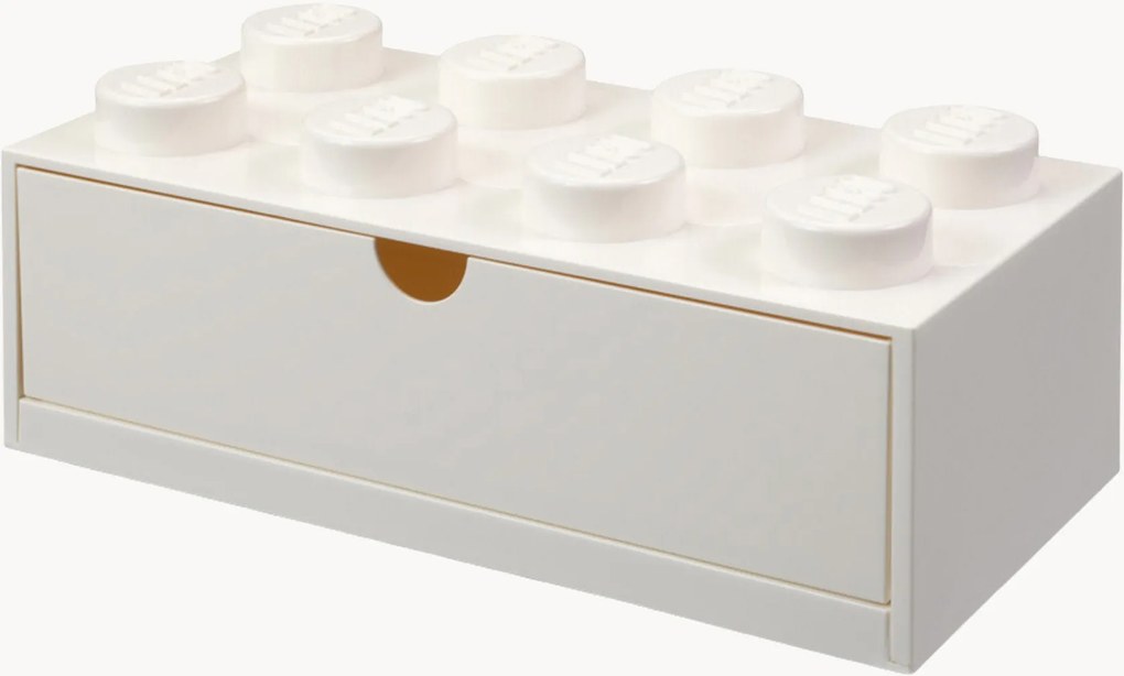Cassetto portaoggetti per bambini LEGO Brick con 8 manopole