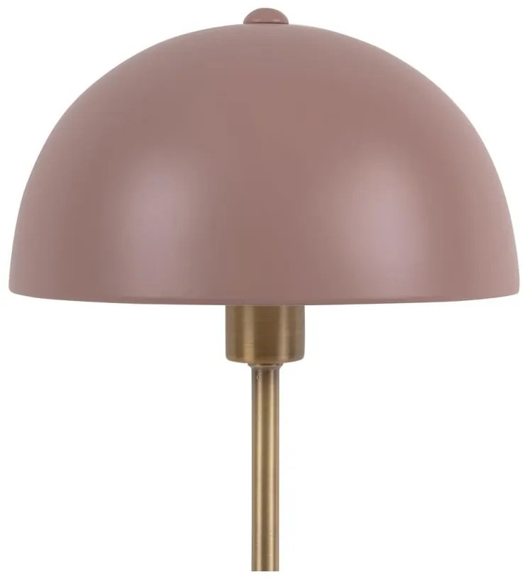Lampada da tavolo rosa con dettagli dorati Bonnet - Leitmotiv