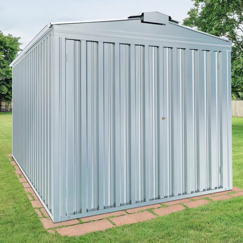 Garage acciaio Boston L SAPIL, con porta battente 17.36 m², Sp 0.4 mm