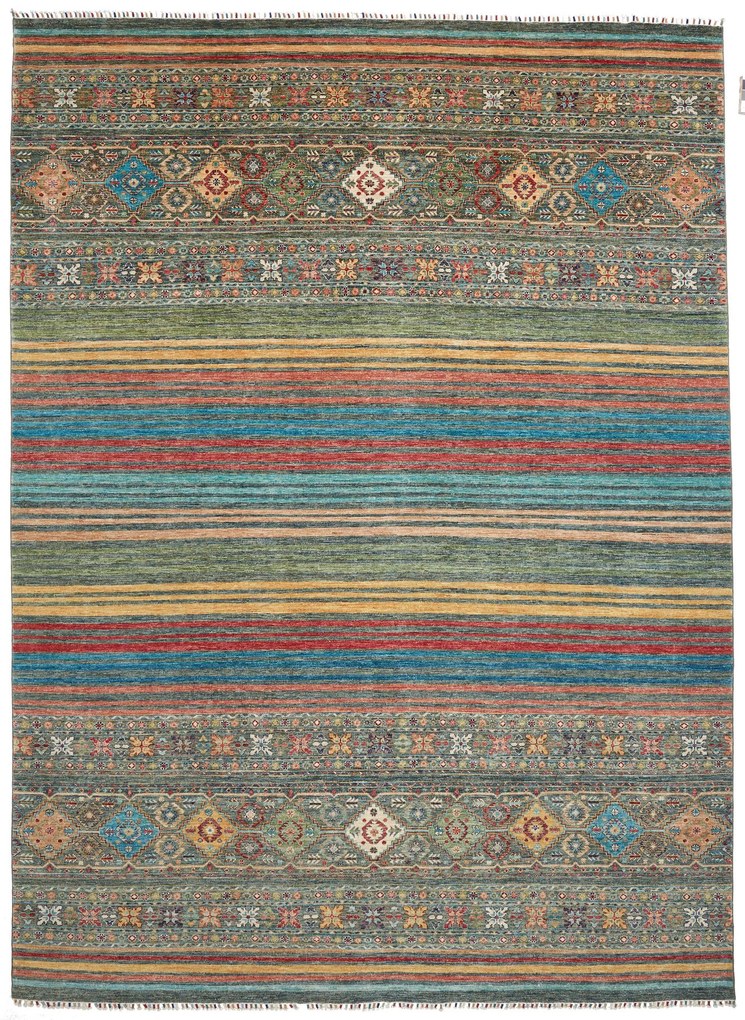 Samarkand Tappeto orientale 380x280 (Pakistan) Annodato A Mano