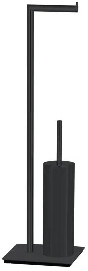 WENKO 71556800 - Set WC RECCO 20x71,5 cm nero