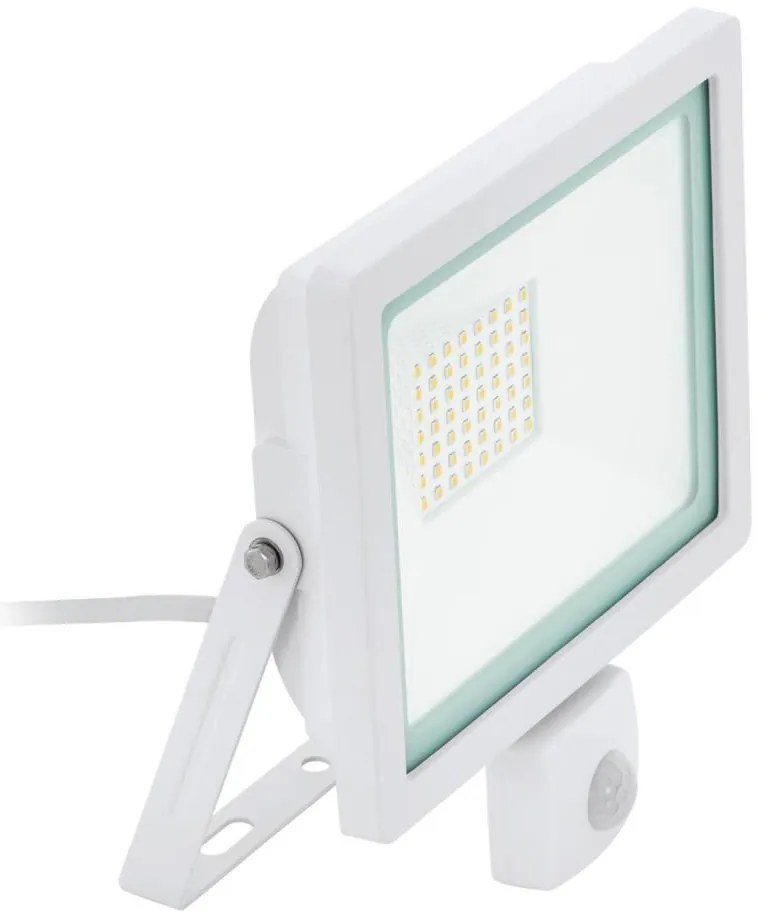 Eglo 64874 - Riflettore LED con sensore FILETTI LED/10W/230V 3000K IP44 bianco