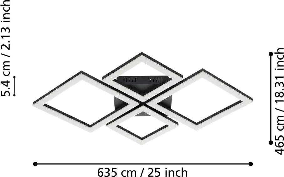 Plafoniera smart LED 42 W PARANDAY-Z - EGLO