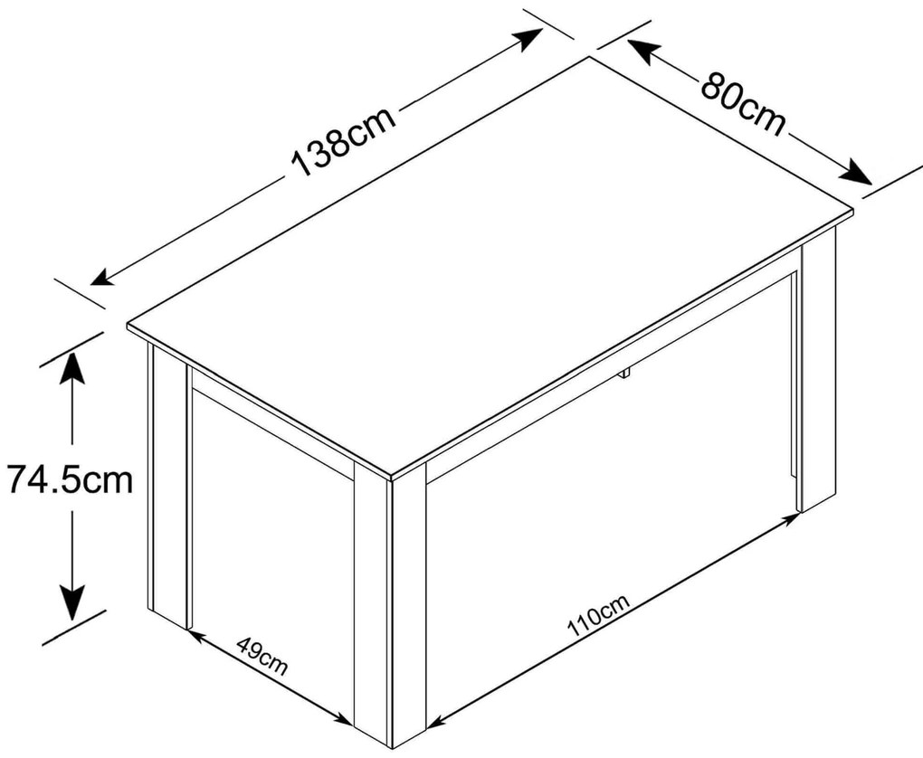 TEODOSIO - tavolo da pranzo moderno