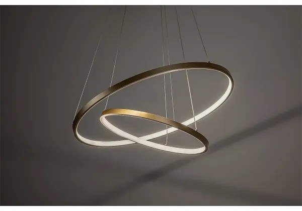 Rabalux 72348 - Lampadario a sospensione dimmerabile a cavo LED BELIZA LED/75W/230V 3000-6500K+telecomando