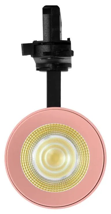 Faro LED 30W Trifase Rosa CRI92 CCT Bianco Variabile 38° Bridgelux LED Colore Bianco Variabile CCT