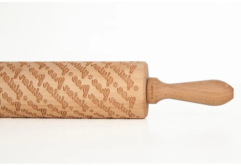 Rullo per pasta in legno goffrato Gluten Free - Valek