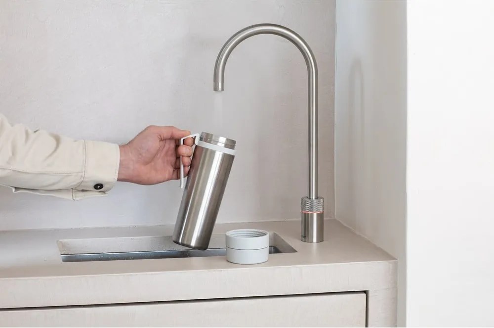 Tazza termica grigio chiaro 500 ml Make &amp; Take - Brabantia